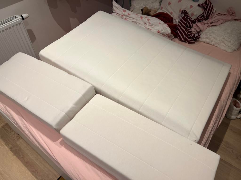 Meegroei matras peuterbed, Kinderen en Baby's, Kinderkamer | Bedden, Ophalen, Gebruikt, 70 tot 85 cm, Matras