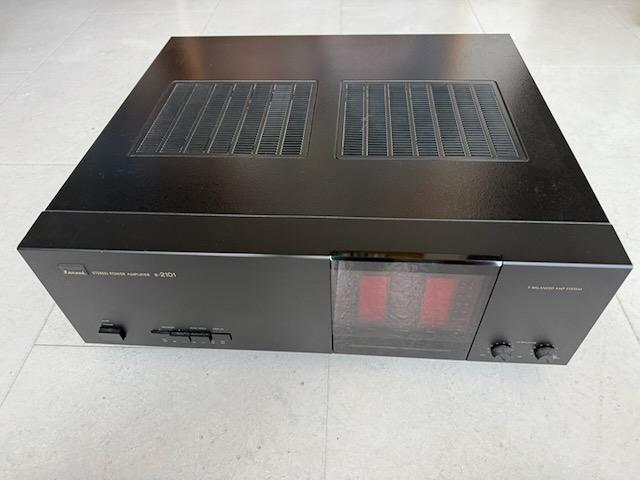 Sansui B-2101 Eindversterker in goede staat, Audio, Tv en Foto, Versterkers en Receivers, Gebruikt, Stereo, 120 watt of meer, Overige merken