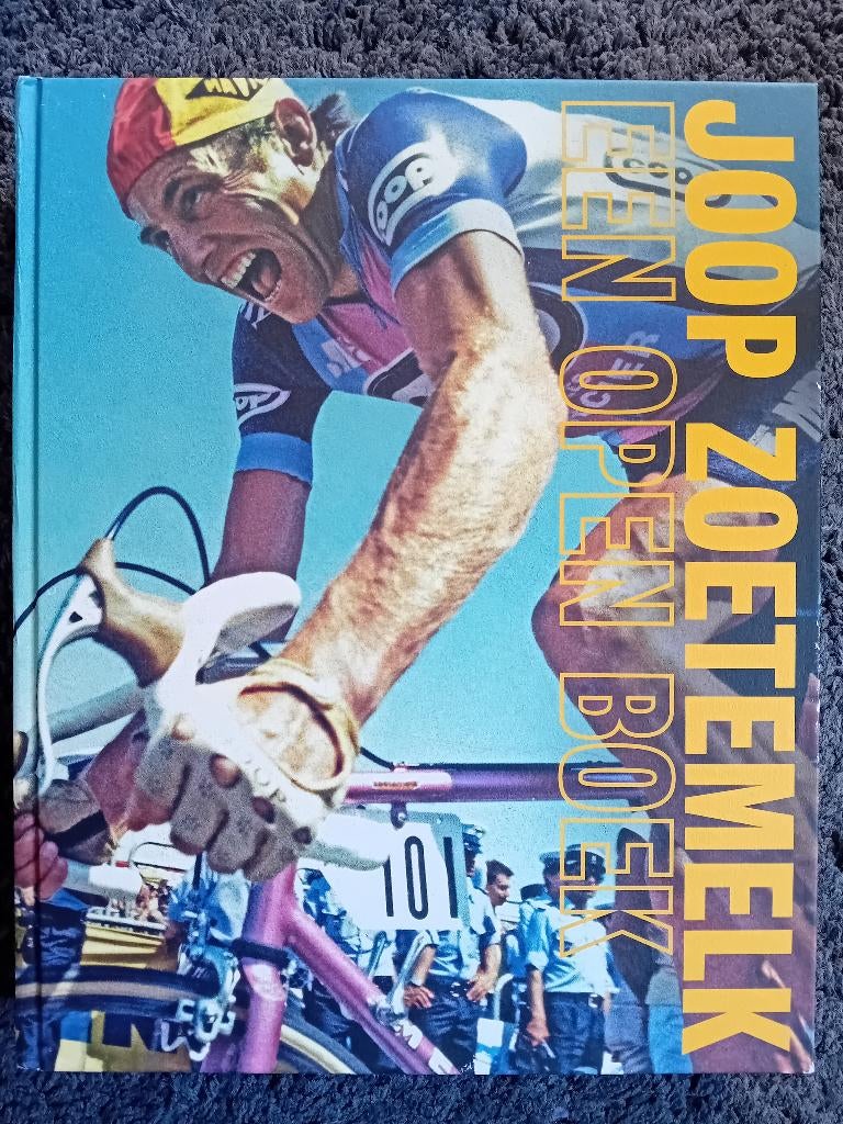 Wielerboek Joop Zoetemelk Een open boek, Ophalen, Zo goed als nieuw, Lopen en Fietsen