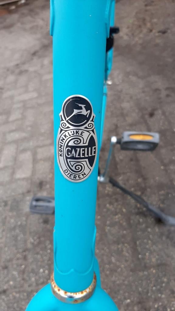 Stevige blauwe Gazellefiets 26 inch, Fietsen en Brommers, Fietsen | Dames | Damesfietsen, Ophalen of Verzenden, Gebruikt, Gazelle