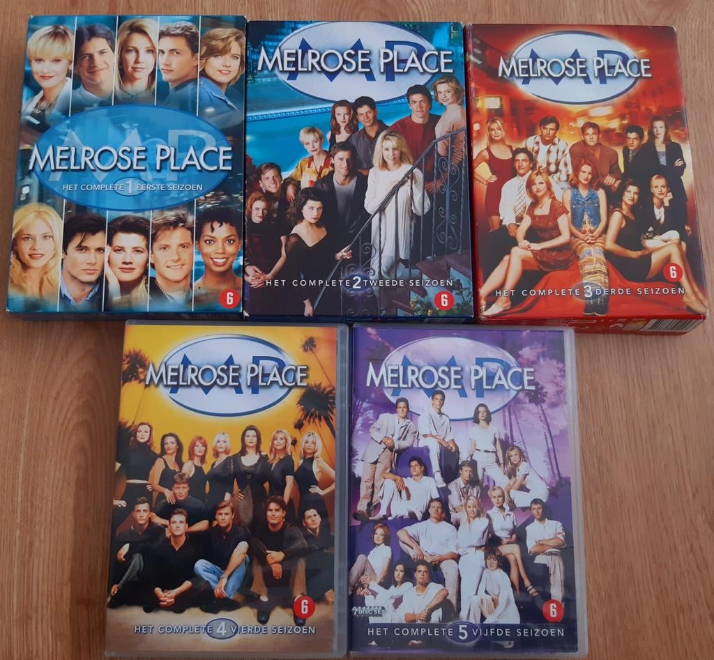 Melrose Place Seizoen 1 t/m 5, Cd's en Dvd's, Cd's | Kinderen en Jeugd, Zo goed als nieuw, Ophalen of Verzenden