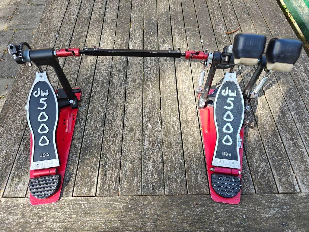 DW5000 Double Bass Pedal, Muziek en Instrumenten, Drumstellen en Slagwerk, Ophalen of Verzenden, Gebruikt, Overige merken