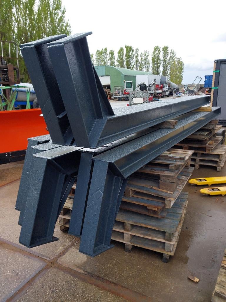 Staalconstructie loods., Doe-het-zelf en Verbouw, Metalen, Ophalen