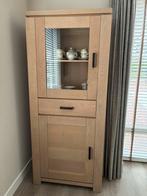 Licht eiken kast - 200x85x45 cm - Wegens verhuizing, Ophalen, 200 cm of meer, Eikenhout, 50 tot 100 cm