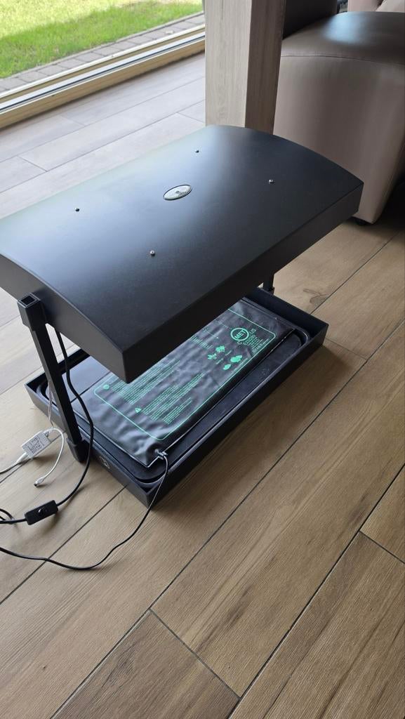 Kweekbak met led en kweek tl en warmtemat, Ophalen