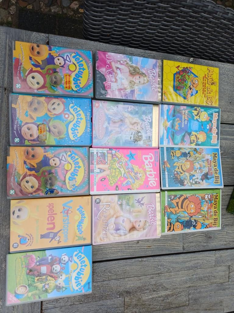 Teletubbies, Barbie,Maya de bij, Alle leeftijden, Ophalen, Zo goed als nieuw