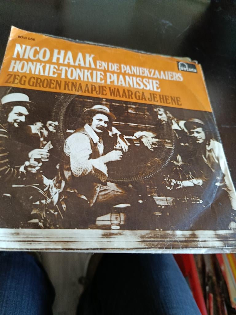 Nico Haak en de Paniekzaaiers - Honkie-Tonkie Pianissie, Ophalen of Verzenden