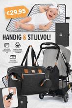 Luiertas - Brisby - Stijlvol en praktisch - Zwart - Nieuw, Ophalen of Verzenden, Nieuw, Schoudertas