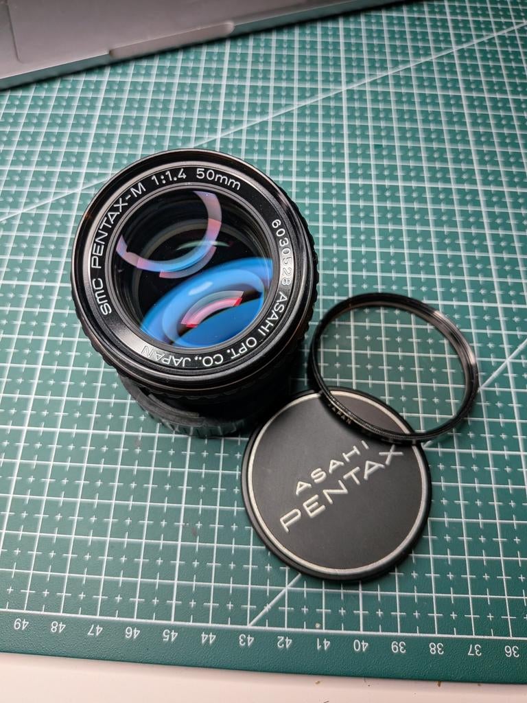 SMC Pentax-M 50mm f1.4 - Pentax K Mount Lens, Ophalen of Verzenden