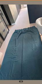 2 Blauwe gordijnen IKEA annakajsa verduisterend, 100 tot 150 cm, Ophalen of Verzenden, Zo goed als nieuw, Modern