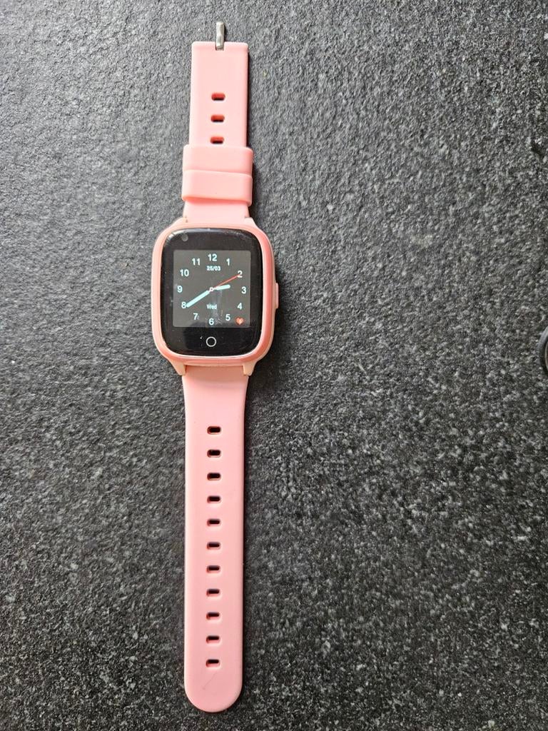 Qlokkie horloge, Sieraden, Tassen en Uiterlijk, Horloges | Kinderen, Ophalen of Verzenden, Roze, Jongen of Meisje