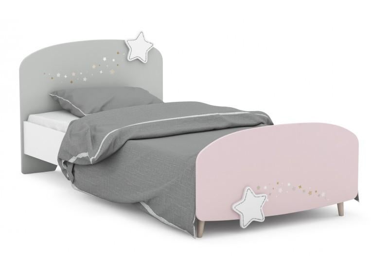 1 persoons meisjes kinderbed Stella serie 90x200, Kinderen en Baby's, Kinderkamer | Bedden, Ophalen, 85 tot 100 cm, Zo goed als nieuw
