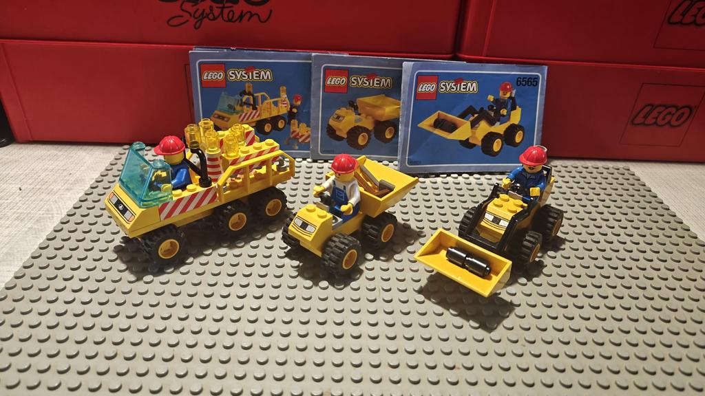 Lego System Construction Crew 6565, Ophalen of Verzenden, Gebruikt, Complete set, Lego