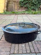 Gietijzeren Pan 60x40x20 cm - GRATIS AFHALEN, Huis en Inrichting, Keuken | Potten en Pannen, Ophalen, Gebruikt, Gietijzer, Koekenpan of Braadpan