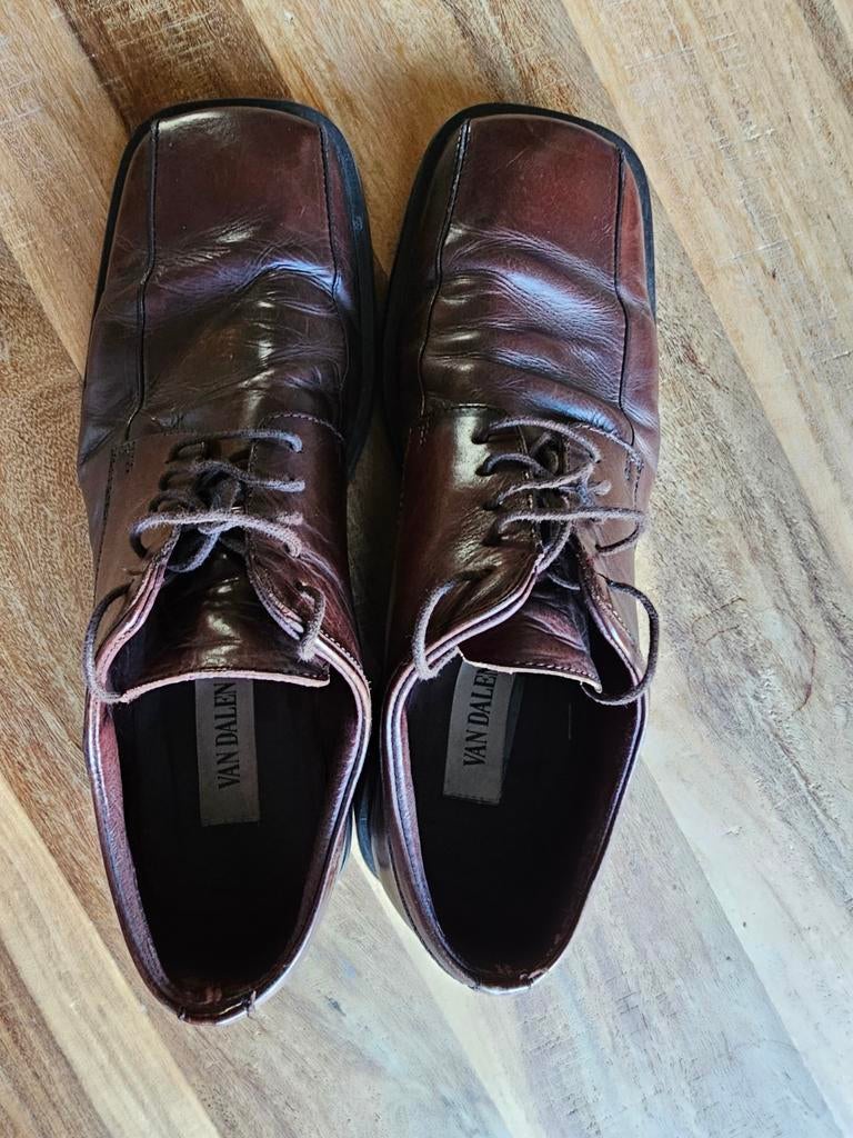 Leren schoenen van Dalen maat 42, Ophalen of Verzenden, Zo goed als nieuw, Bruin