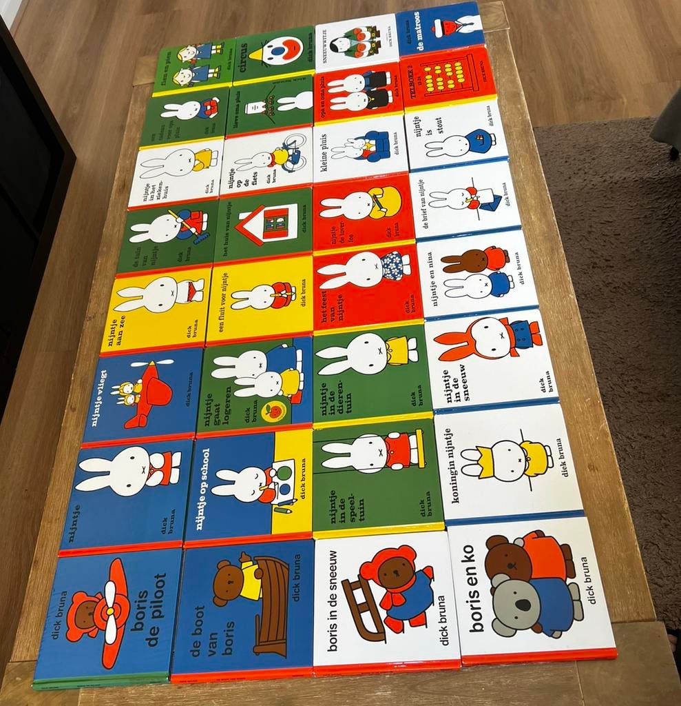 Collectie Dick Bruna - Boris en Nijntje boeken, Verzenden, Gelezen