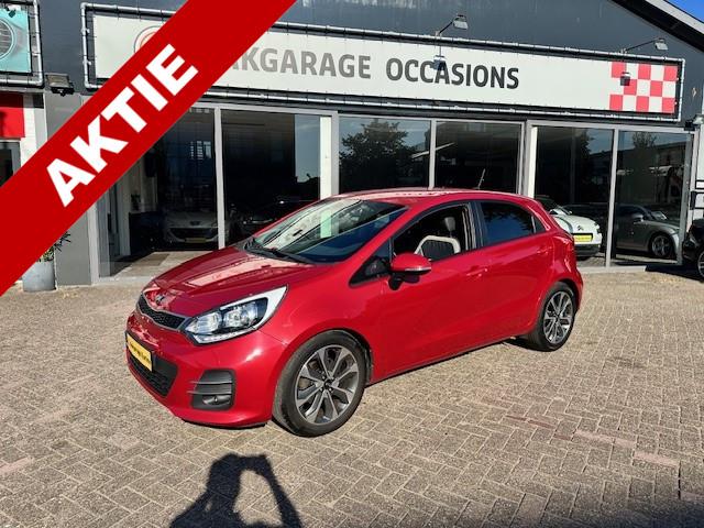 Kia Rio 1.4 CVVT DynamicLine (bj 2015, automaat), Auto's, 450 kg, Gebruikt, 4 cilinders, 1396 cc