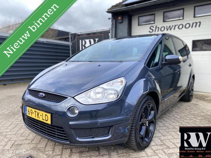 Ford S-Max 2.5-20V Turbo *7 persoons*APK 2027*AIRCO*CLIMA, Auto's, Ford, Bedrijf, Te koop, S-Max, ABS, Airbags, Airconditioning