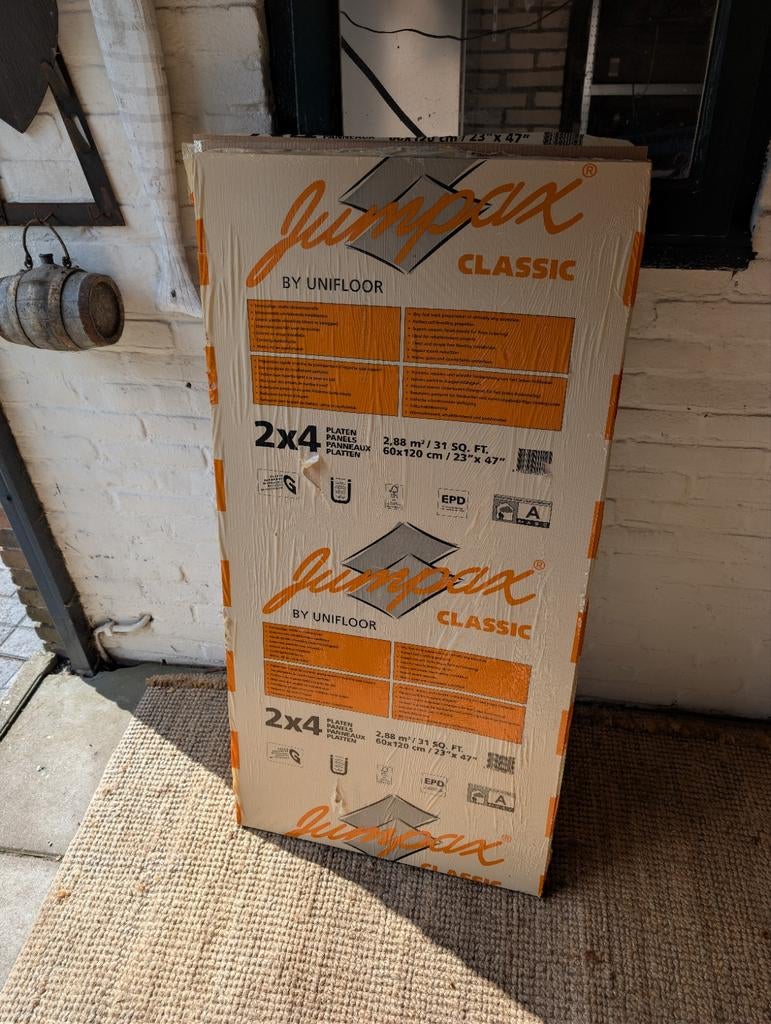 Jumpax Classic ondervloerplaten, nieuw in verpakking, Ophalen of Verzenden