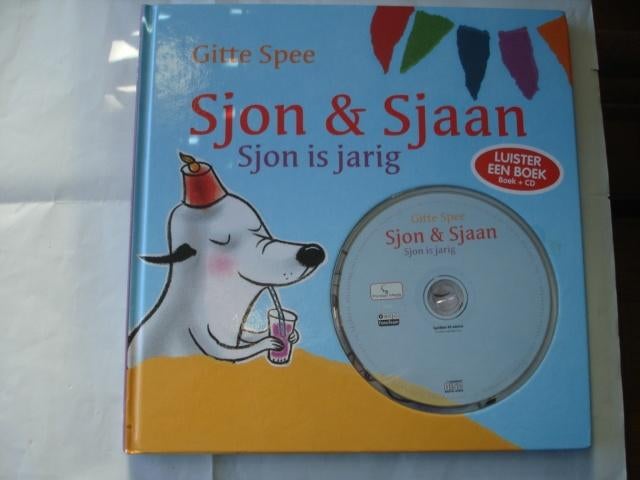 Kleuter.07(458) sjon en sjaan. Sjon is jarig :  gitte spee., Boeken, Ophalen of Verzenden, Zo goed als nieuw, Fictie algemeen