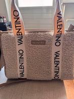 Valentino Handtas Teddy Stof Beige, Sieraden, Tassen en Uiterlijk, Tassen | Damestassen, Ophalen of Verzenden, Zo goed als nieuw
