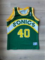 Shawn Kemp Champion NBA jersey, maat L, Ophalen of Verzenden, Zo goed als nieuw, Kleding