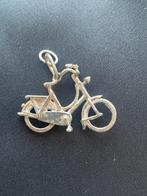 grote zilveren bedel fiets, Ophalen of Verzenden, Zo goed als nieuw, Zilver, Overige merken