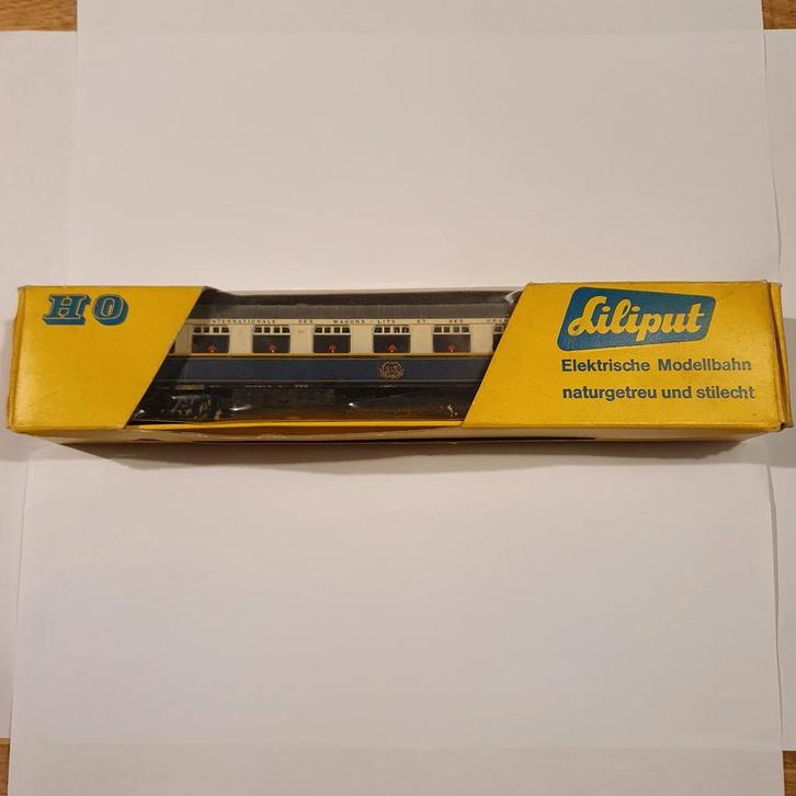 LILIPUT Pullman wagon 2e klasse nr. 238 in OVP, Hobby en Vrije tijd, Modeltreinen | H0, Zo goed als nieuw, Wagon, Gelijkstroom