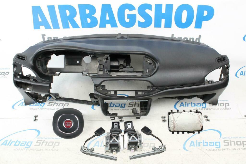 Airbag set - Dashboard zwart Fiat Tipo (2016-heden)