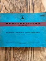 Mercedes onderdelen boek Om 314 typen 608-808-408-508-309, Ophalen of Verzenden