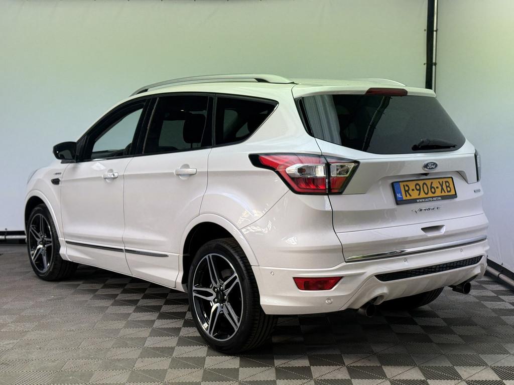 Ford Kuga 1.5 EcoBoost Vignale Pano Zeer Compleet (bj 2017), Auto's, 4 cilinders, Wit, Leder, Bedrijf