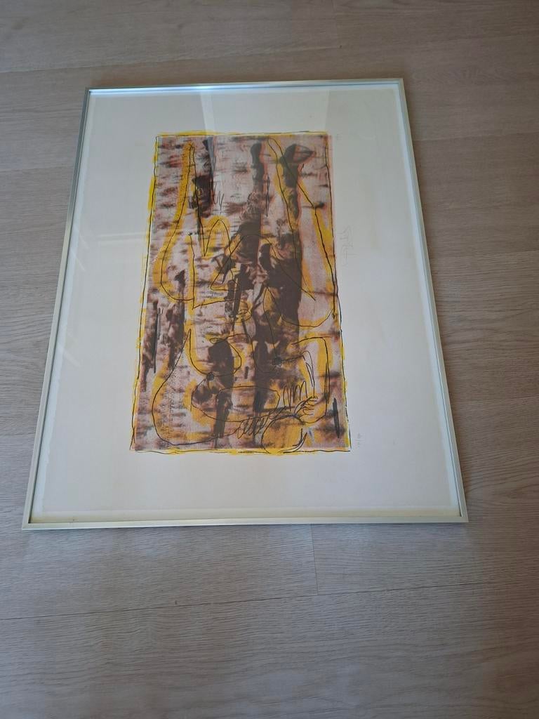 Zeefdruk Peter Wehrens - april 1991, Antiek en Kunst, Kunst | Litho's en Zeefdrukken, Ophalen