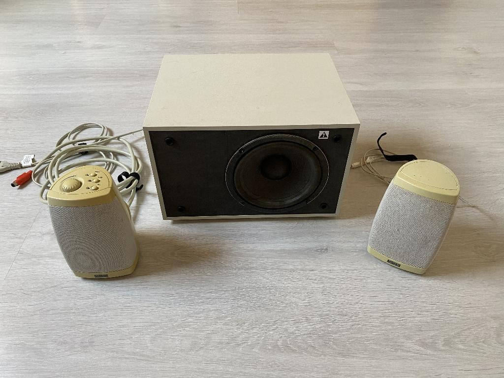 Altec Lansing ACS295 – Complete 2.1‑set, Ophalen, Gebruikt, Audiokanaal 2.1, Altec Lansing