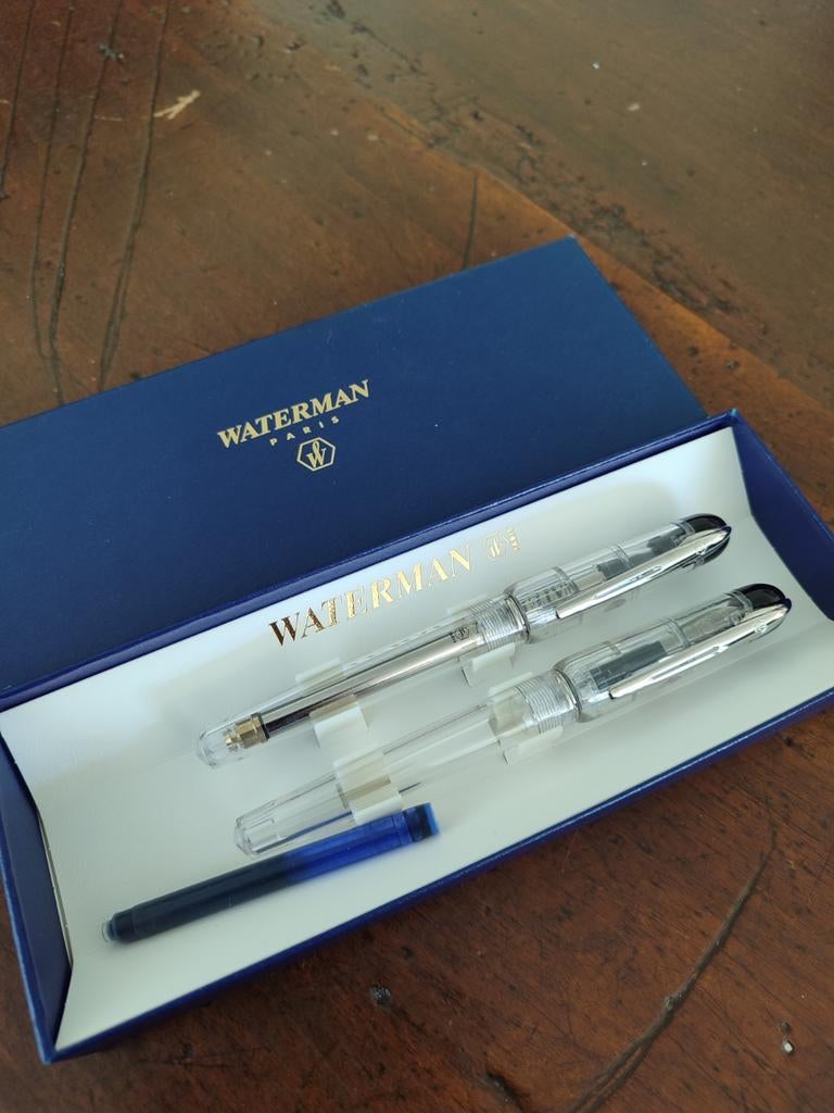 Waterman vulpen en pen, Verzamelen, Pennenverzamelingen, Ophalen of Verzenden, Zo goed als nieuw, Vulpen, Waterman