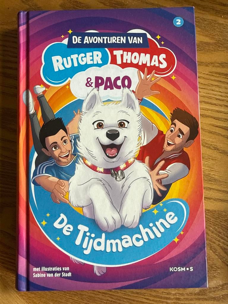 De Avonturen van Rutger, Thomas & Paco: De Tijdmachine, Ophalen of Verzenden, Zo goed als nieuw, Fictie algemeen