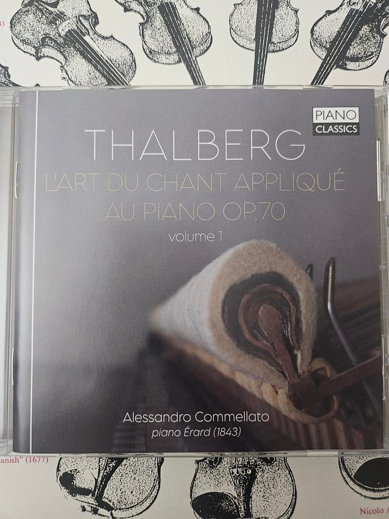 Thalberg - L'Art du Chant Appliqué au Piano Op.70 Vol. 1, Ophalen of Verzenden, Romantiek, Zo goed als nieuw, Kamermuziek