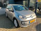 Volkswagen Up! 1.0 high up! BlueMotion, Auto's, Voorwielaandrijving, Euro 5, Stof, Gebruikt