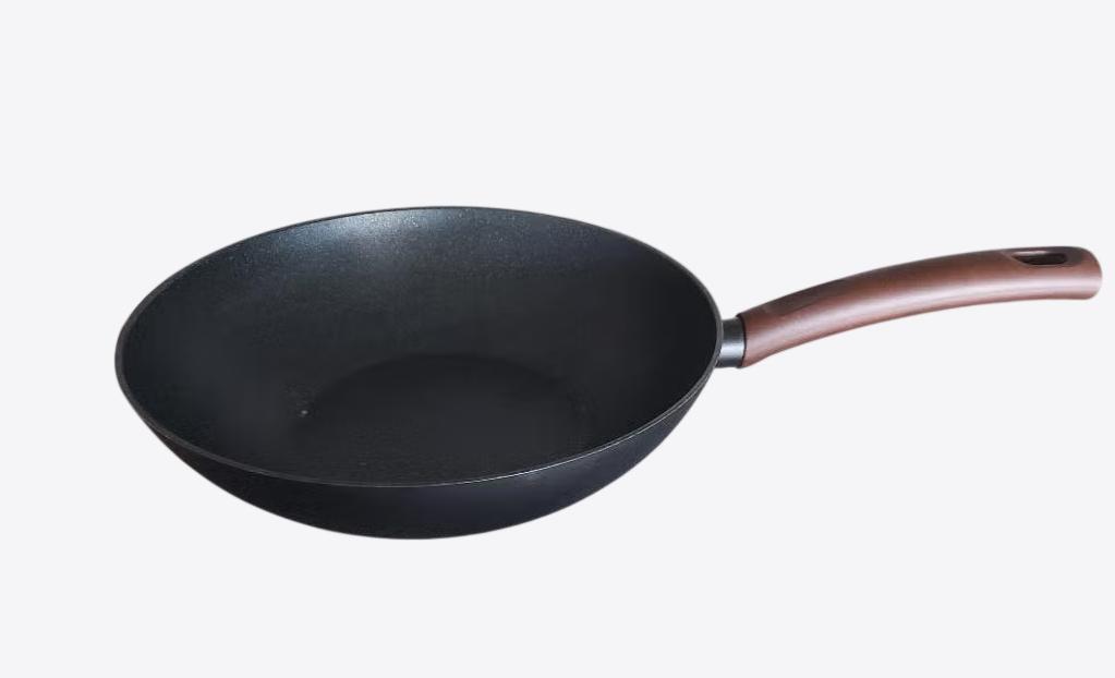 Green Ray Wok Pan, Huis en Inrichting, Keuken | Potten en Pannen, Ophalen of Verzenden, Nieuw, Gietijzer, Wok