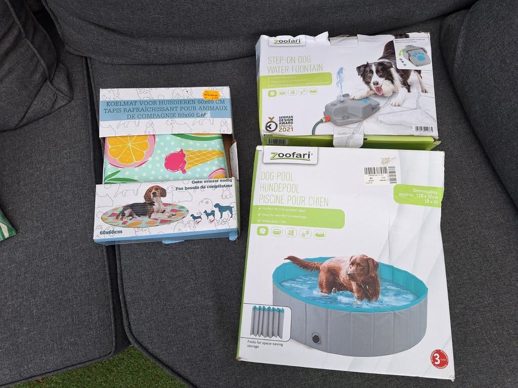 Honden toebehoren zomer, Dieren en Toebehoren, Ophalen, Zo goed als nieuw