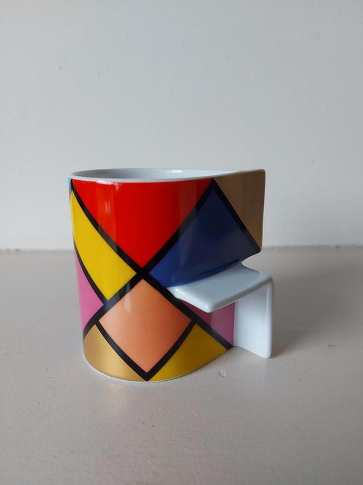 Rosenthal Künstlertasse nr 26 Jan van der Vaart beker mok, Antiek en Kunst, Kunst | Designobjecten, Ophalen of Verzenden