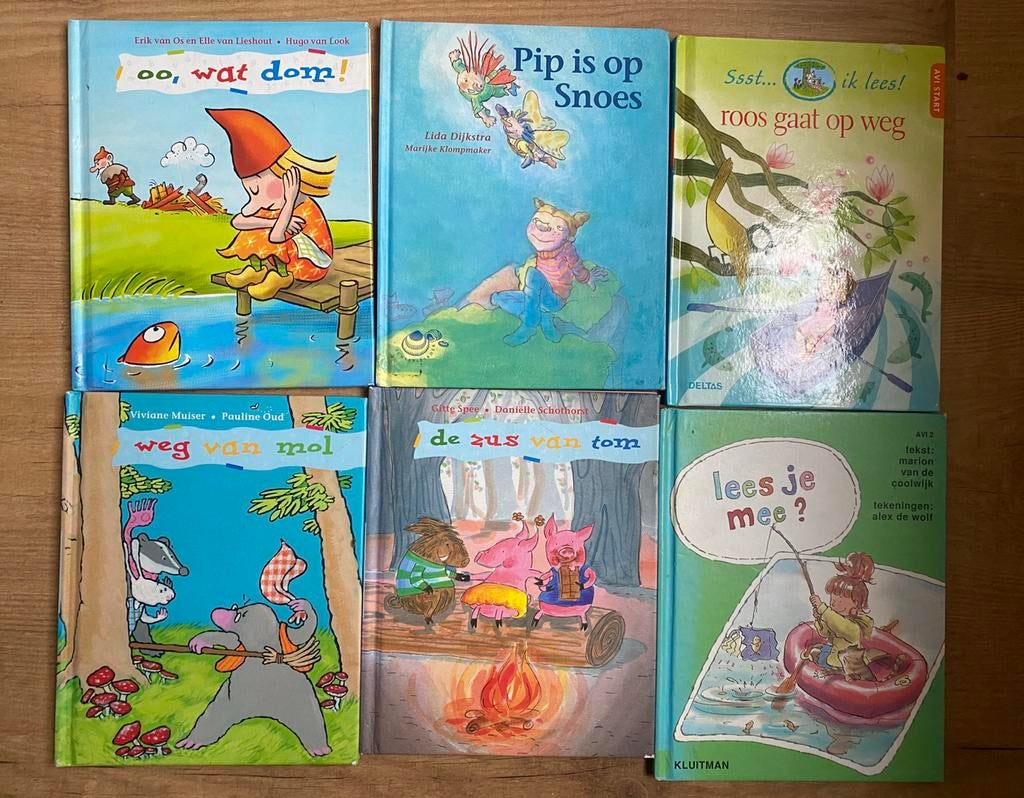 6 AVI start boekjes, Boeken, Ophalen of Verzenden, Zo goed als nieuw, Fictie algemeen