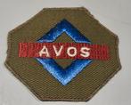 Zeldzaam AVOS Embleem, Ophalen of Verzenden, Landmacht, Nederland, Embleem of Badge