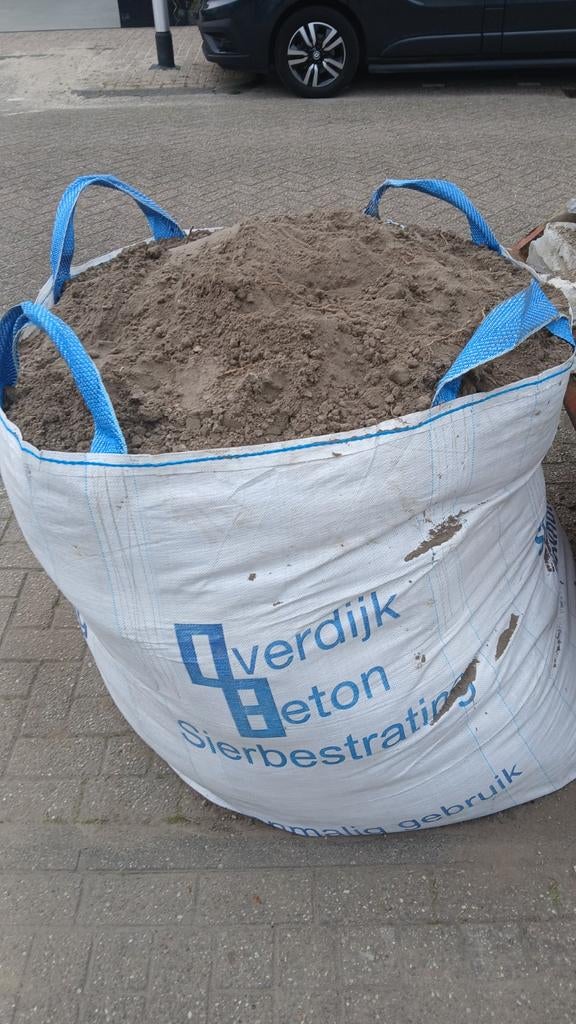 Bigbag schoon zwart zand, Tuin en Terras, Zand, Ophalen of Verzenden