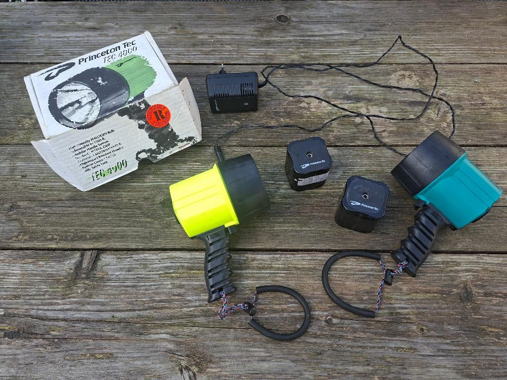 duiklamp, Ophalen, Gebruikt, Duiklamp