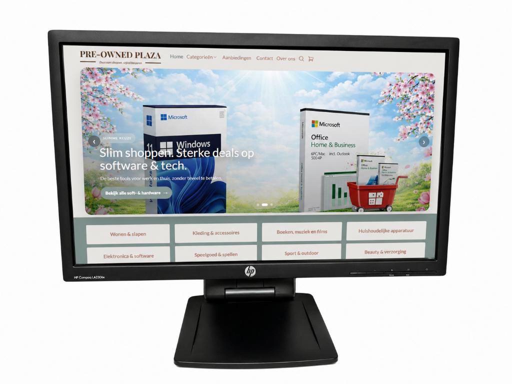 HP Compaq LA2306x 23 inch monitor | A-grade, Computers en Software, Monitoren, Gebruikt, Full HD, Ophalen of Verzenden, HP