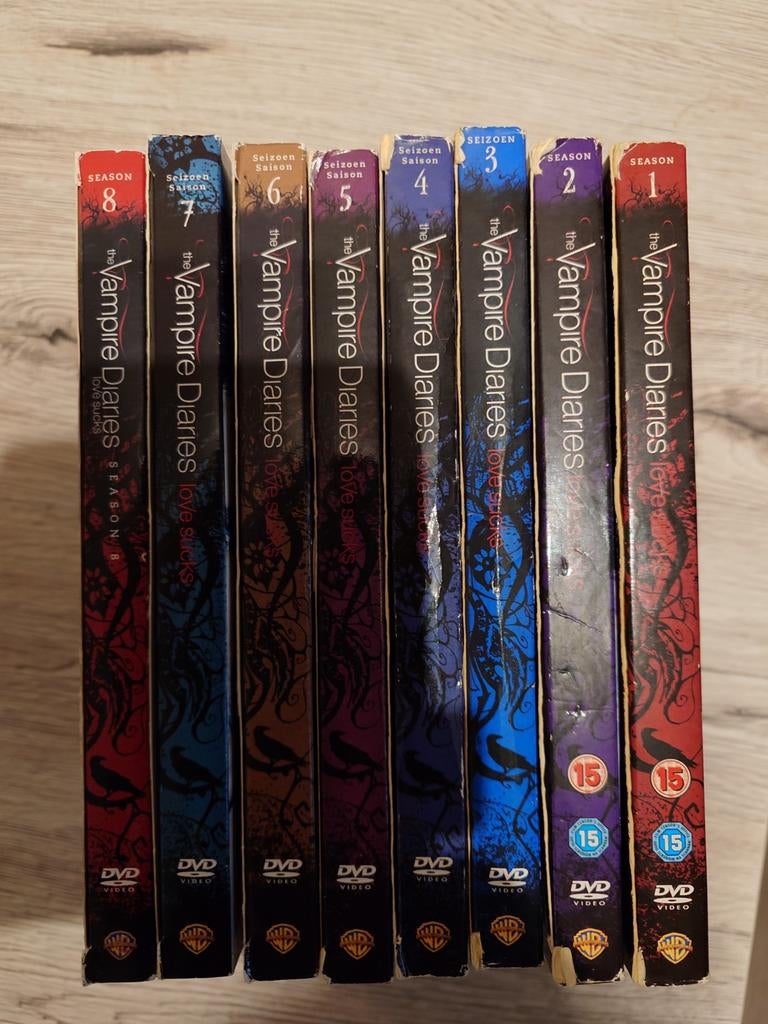 The Vampire Diaries S1 tm S8 Met NLO, Ophalen of Verzenden