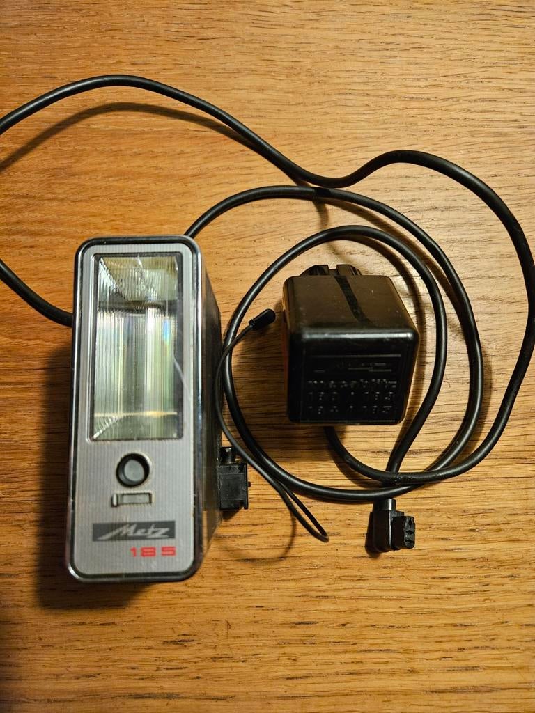 Metz Mecablitz 185 flitser, Ophalen of Verzenden, Gebruikt, Metz