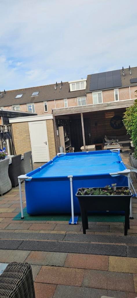 Zwembad 3.00 x 2.00 x 0.85m met pomp en toebehoren, Ophalen, Zo goed als nieuw, Opzetzwembad, 200 tot 400 cm