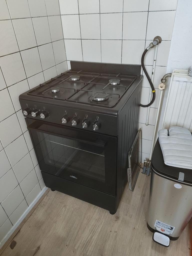 Vrijstaande oven met grill, Gebruikt, Hete lucht, 60 cm of meer, Ophalen of Verzenden