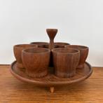 Vintage eierrekje hout, Ophalen of Verzenden